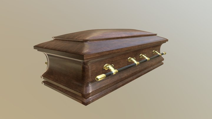 Coffin Base 3D Model