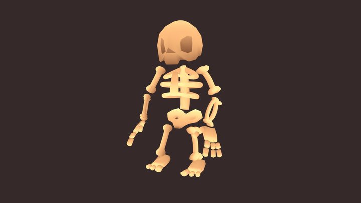Skelly D. 3D Model