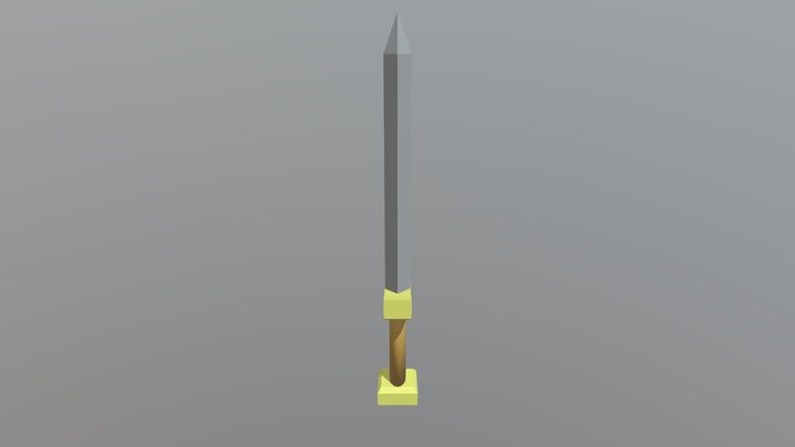Sword 3D Model