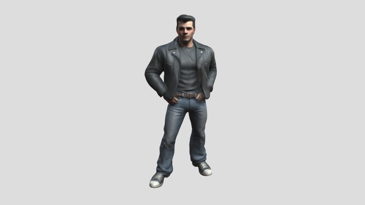Greaser 3D Model