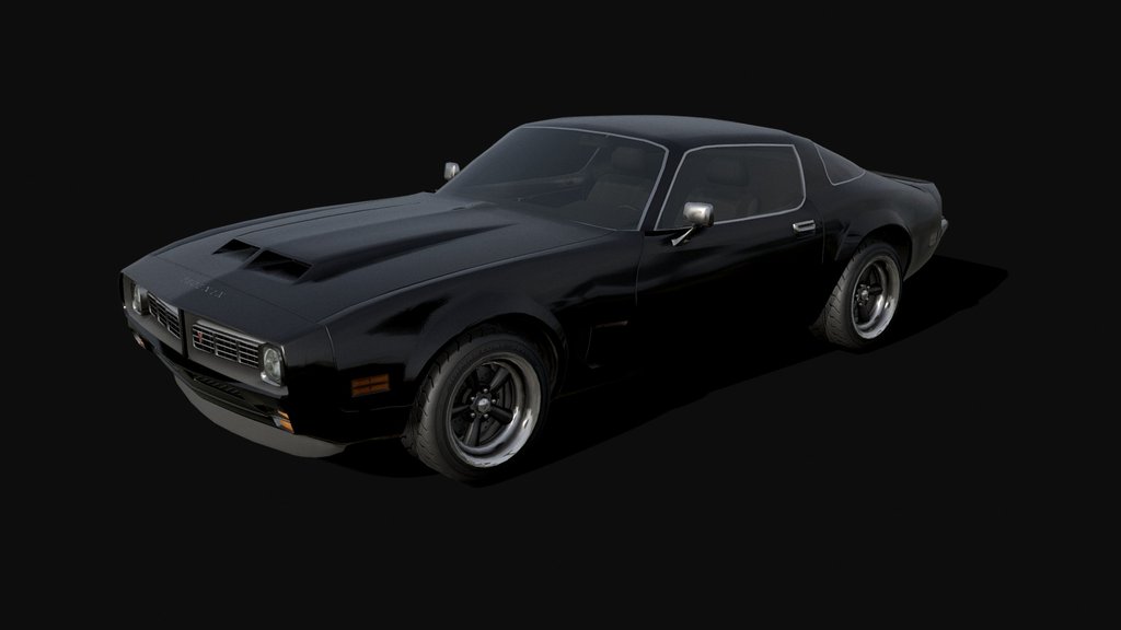 Phoenix 455 '71 - Low poly model