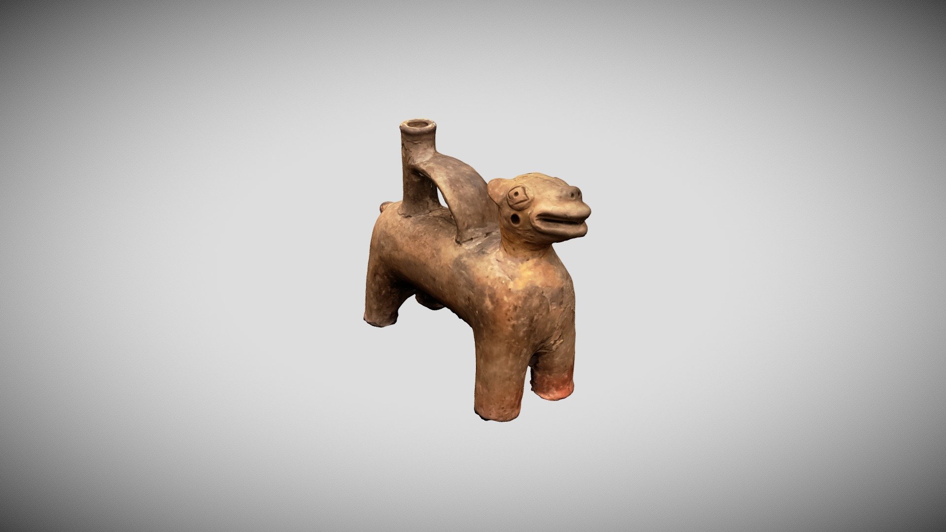 Botella Silbato Chorrera f3 — Sketchfab embed 3D viewer