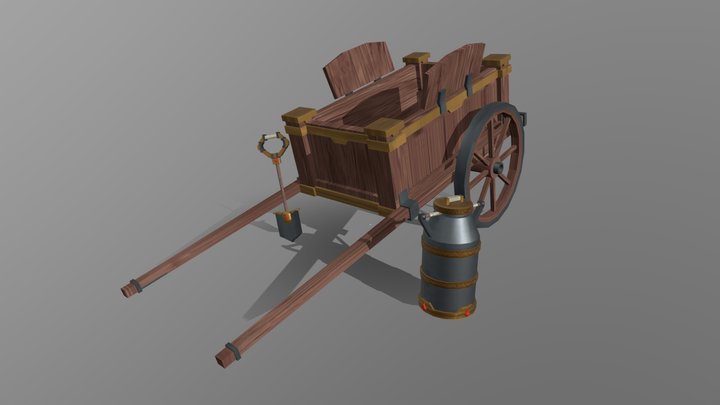 Three Items - Isart Digital 3D Model