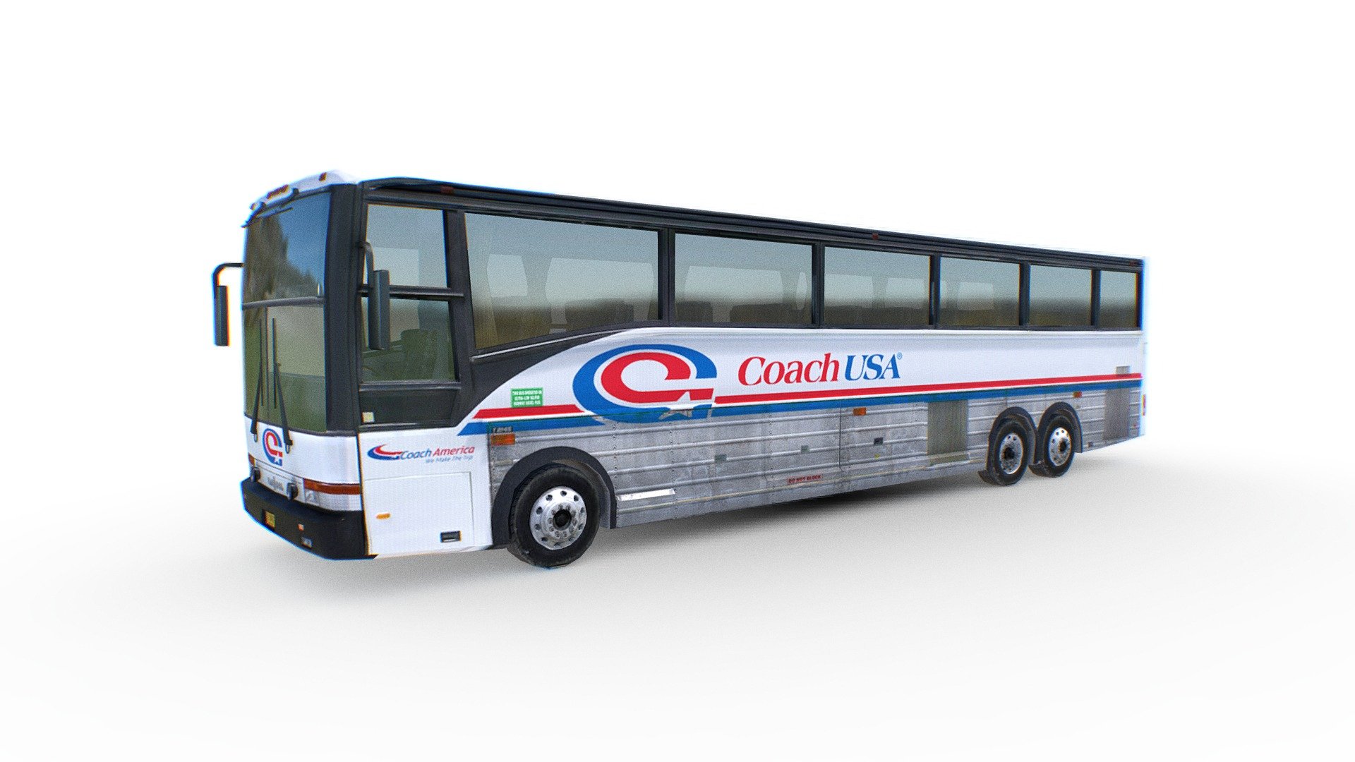 Van Hool Coach USA Retro Bus - Buy Royalty Free 3D model by Omni Studio ...