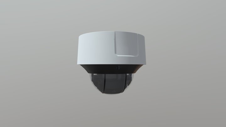 Dome Security Camera model 1 3D Model