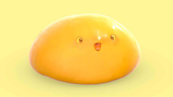 SCP-999 (Not Rigged) 3D Model