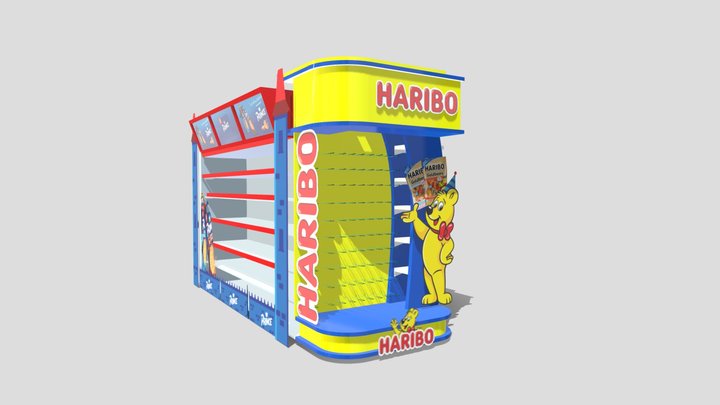 Prince Biscuit & Haribo Candy 3D Model