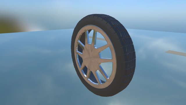 Stray Tire 3D Model