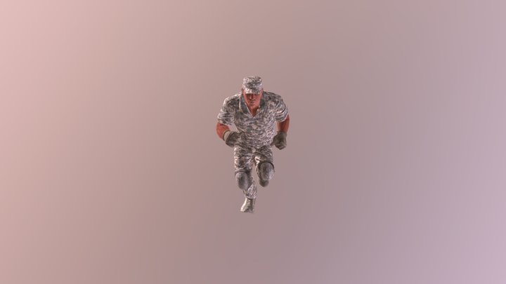 Frank - Army man 3D Model