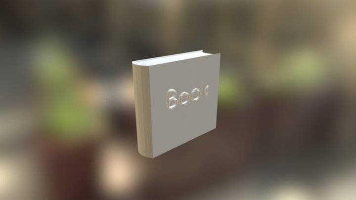 Book 3D Model
