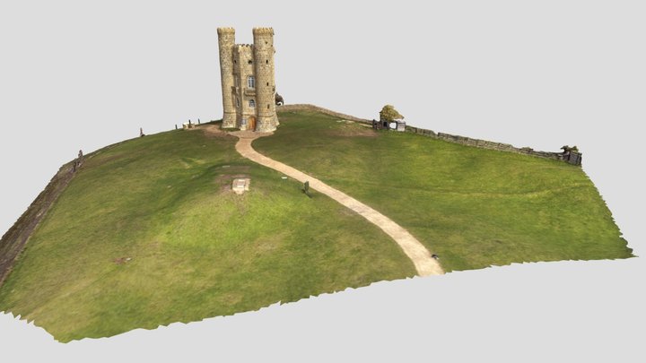 Broadway Tower and grounds 3D Model