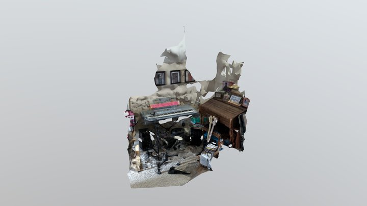 Photogrammetry Bonus Room 01 3D Model