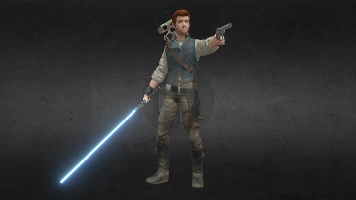 Cal Kestis 3D Model