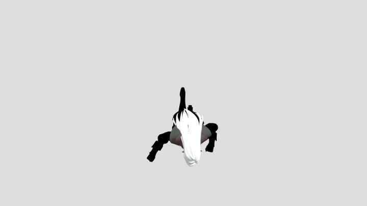 Owens Second Animation Jump 2 3D Model