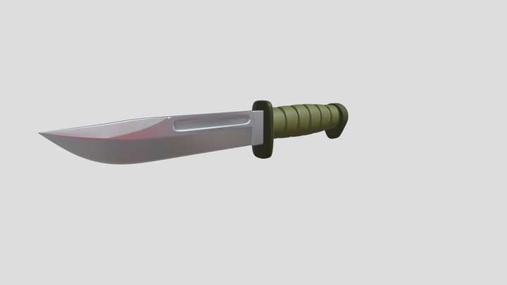 Knife01 3D Model