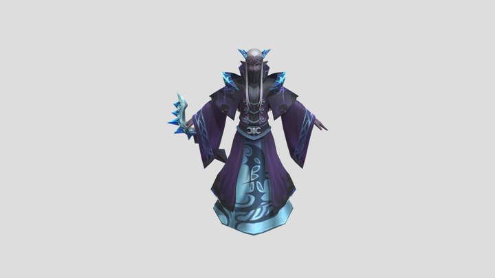 Monster_ Dark Elf_ Mage Elite Vari01 King's raid