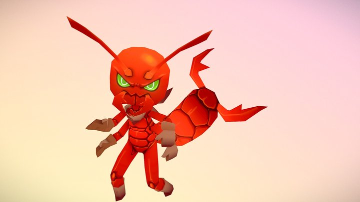 bug 3D Model