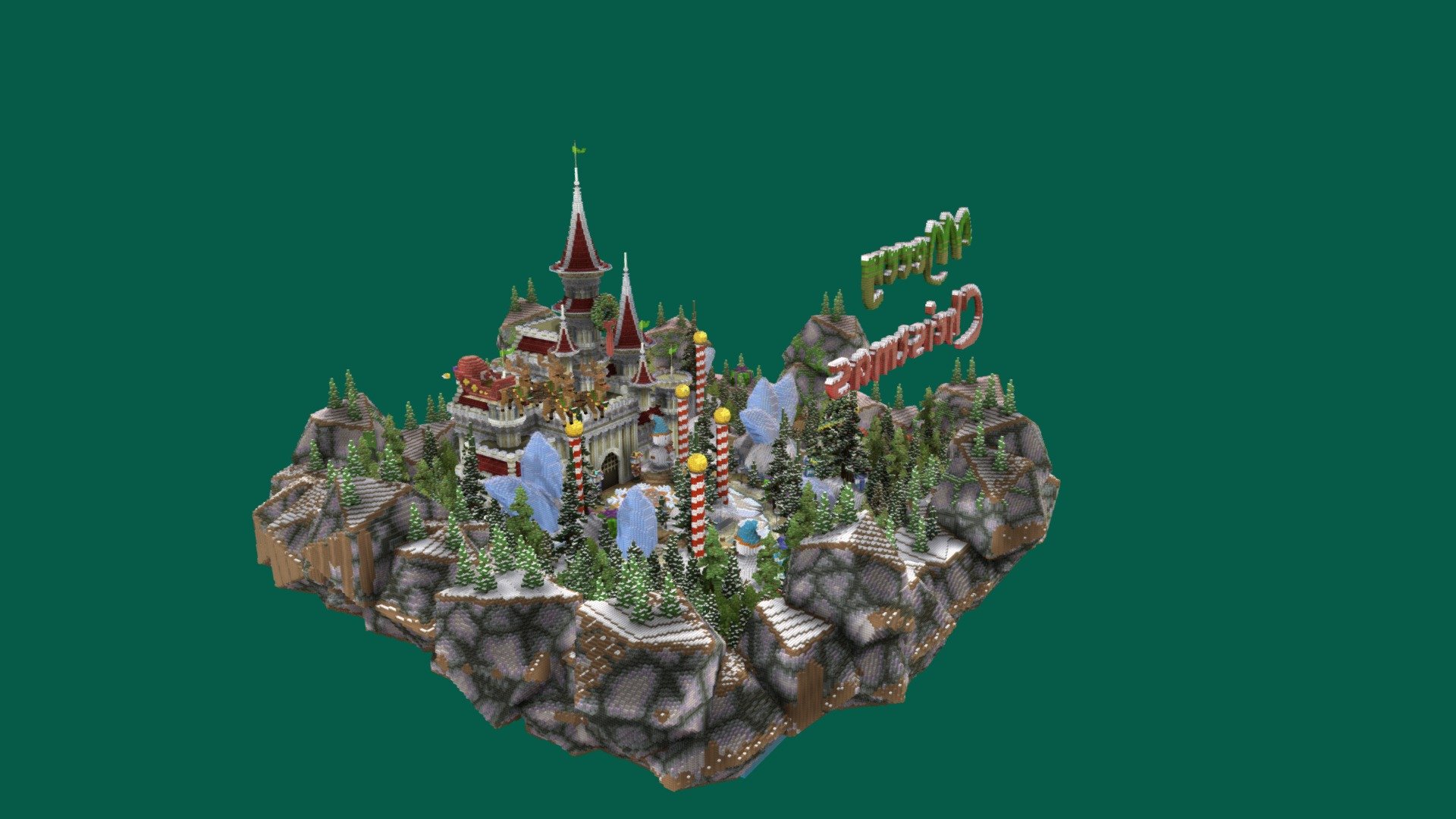 PixelMine | Snowday Hub - 3D model by PixelMine [9565d3f] - Sketchfab