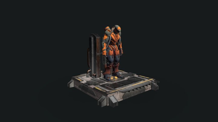 Kaiju_Project_Robot 3D Model
