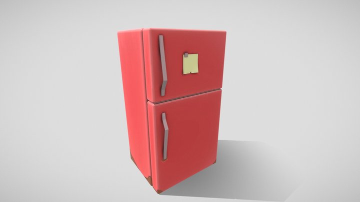Ridge the fridge 3D Model