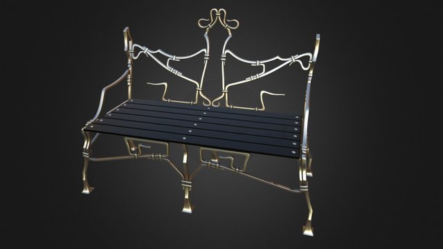 Bench 3D Model