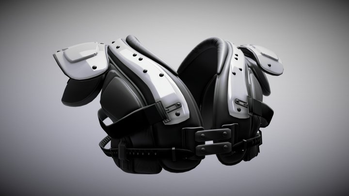Shoulder Pads02 3D Model