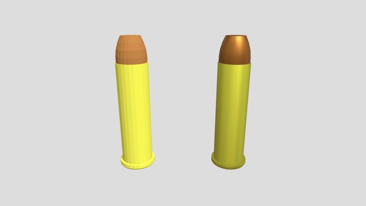 .357 Magnum 3D Model