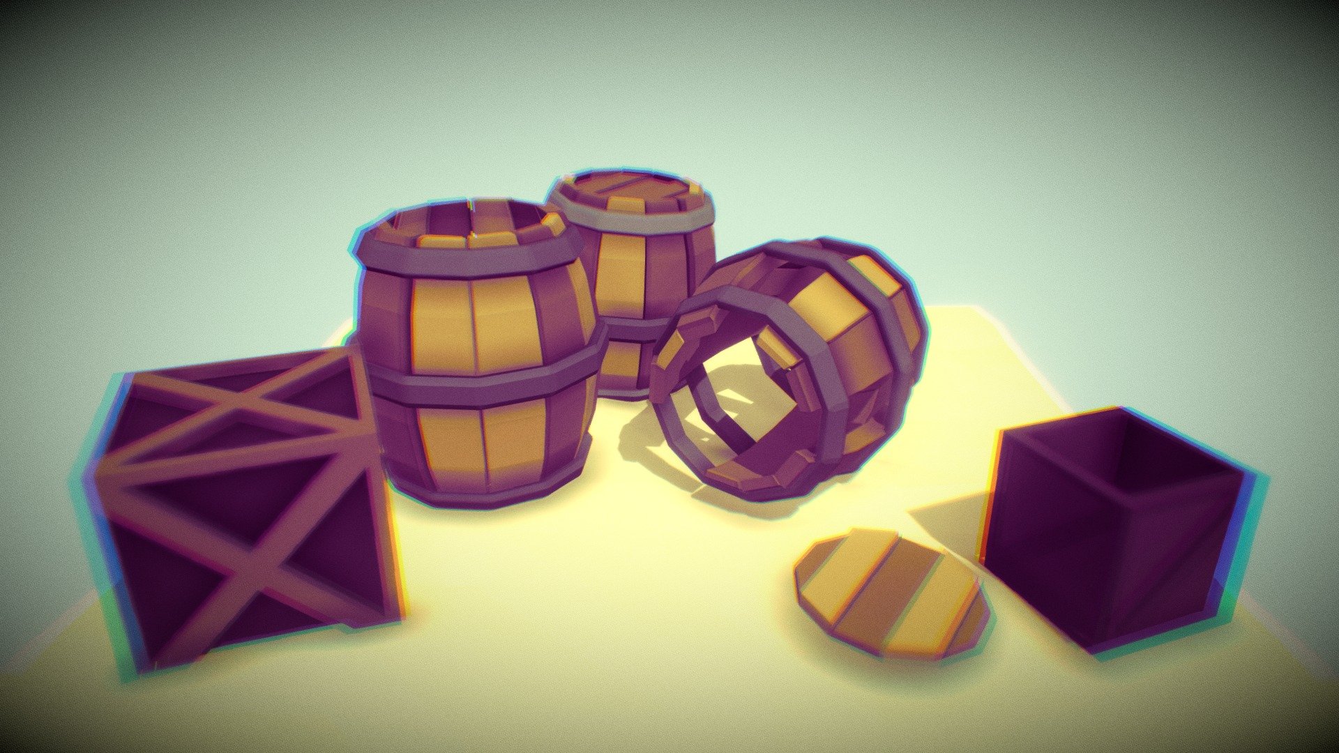 Barrels Diorama Exercice