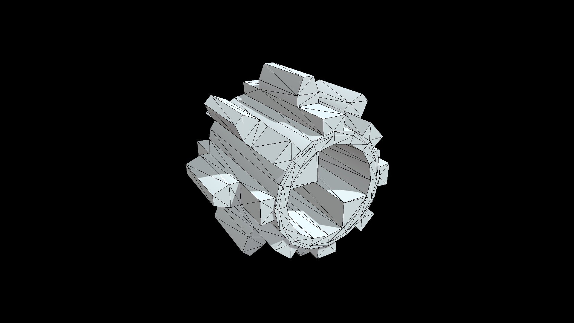 Gear 8 Tooth with Dual Face without Friction