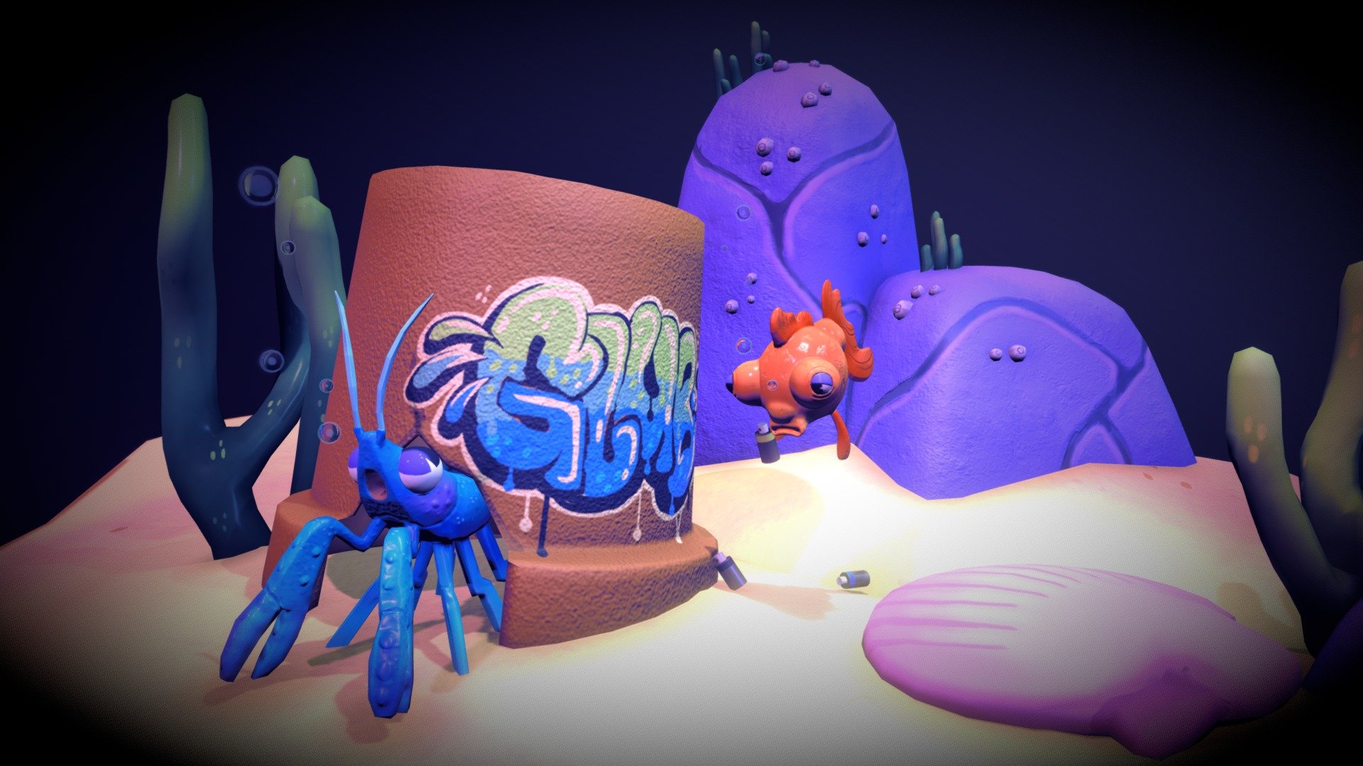 Folder 01: Underwater Scene