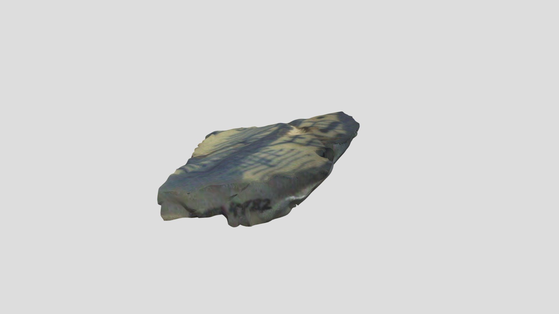 Plate Piece Artifact