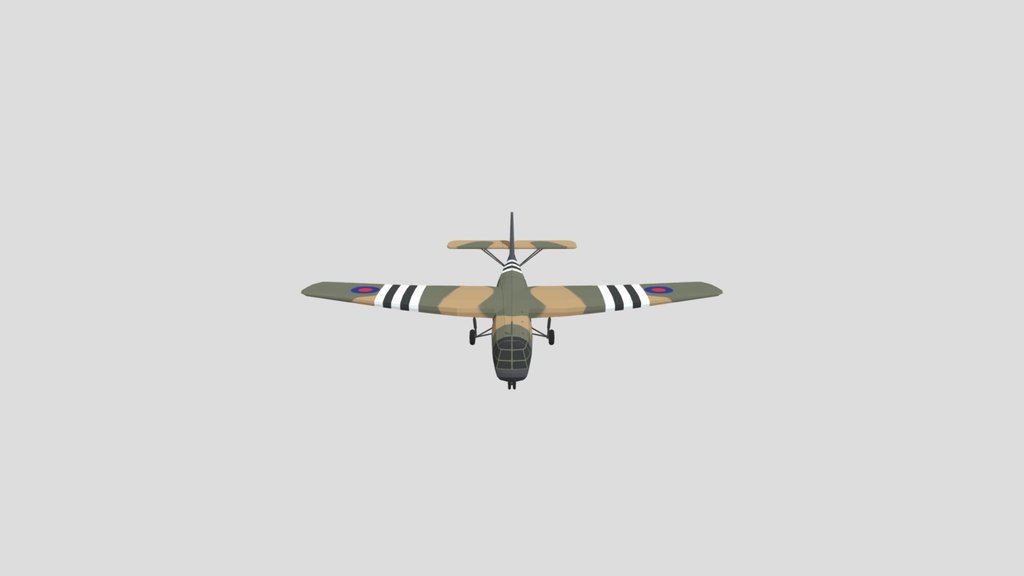 Low Poly Airspeed As 51 Horsa