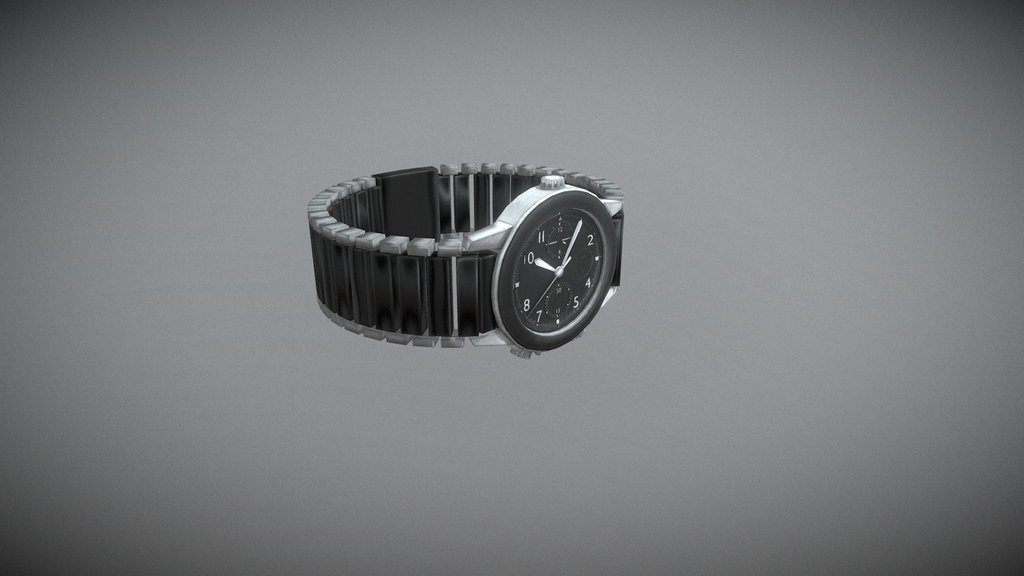 Wrist Watch – Game-Ready 3D Model