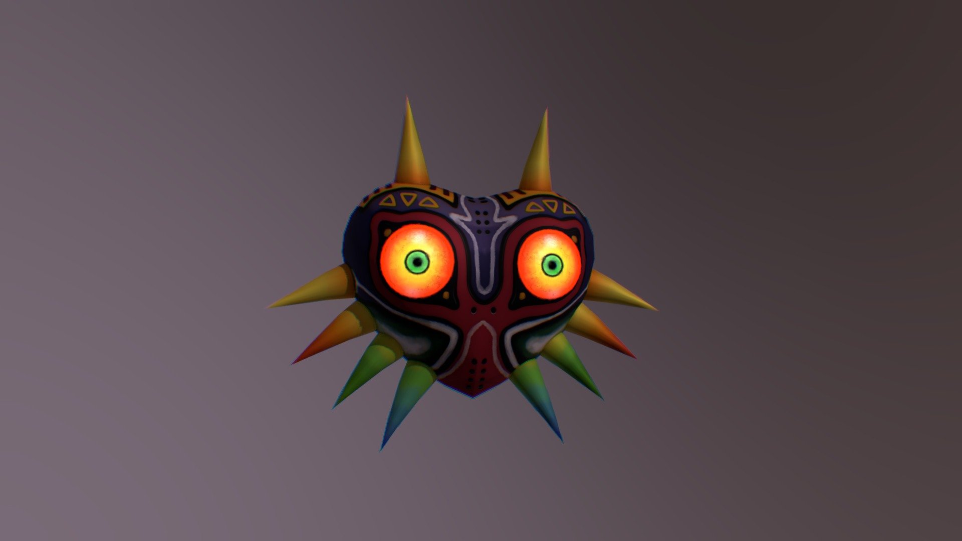 Majoras Mask With 4k Textures - 3d Model By Atlest [956e26b] - Sketchfab