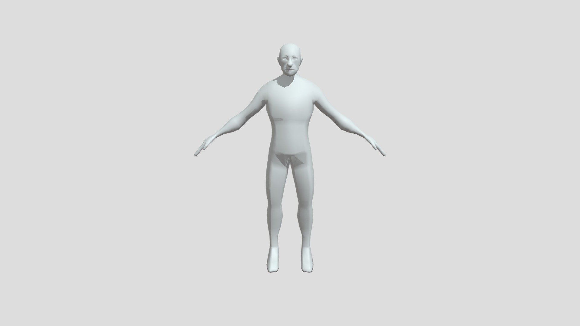 Human Base Mesh Model - 3D model by LachlanSchulz [956e2ae] - Sketchfab