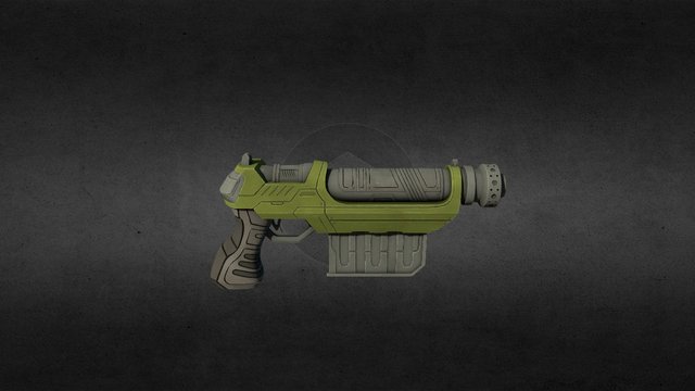 Scifigun Demo 3D Model