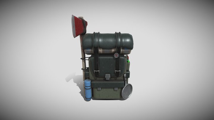 survival bag 3b 3D Model