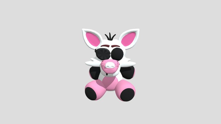 Mangle plushie 3D Model
