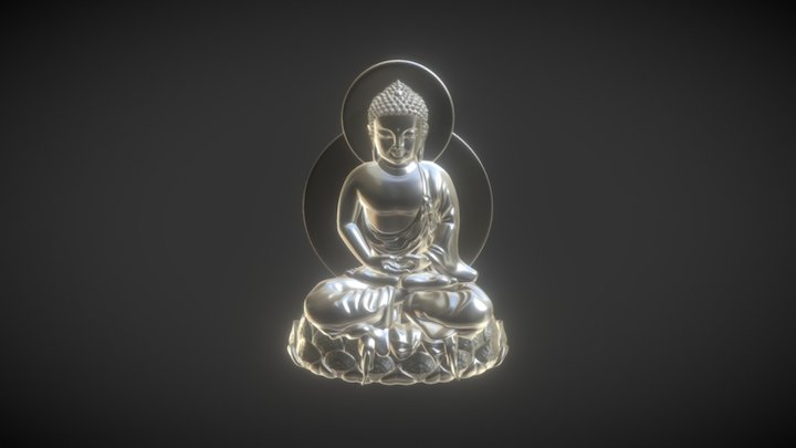 Buddha Modeling Test 3D Model