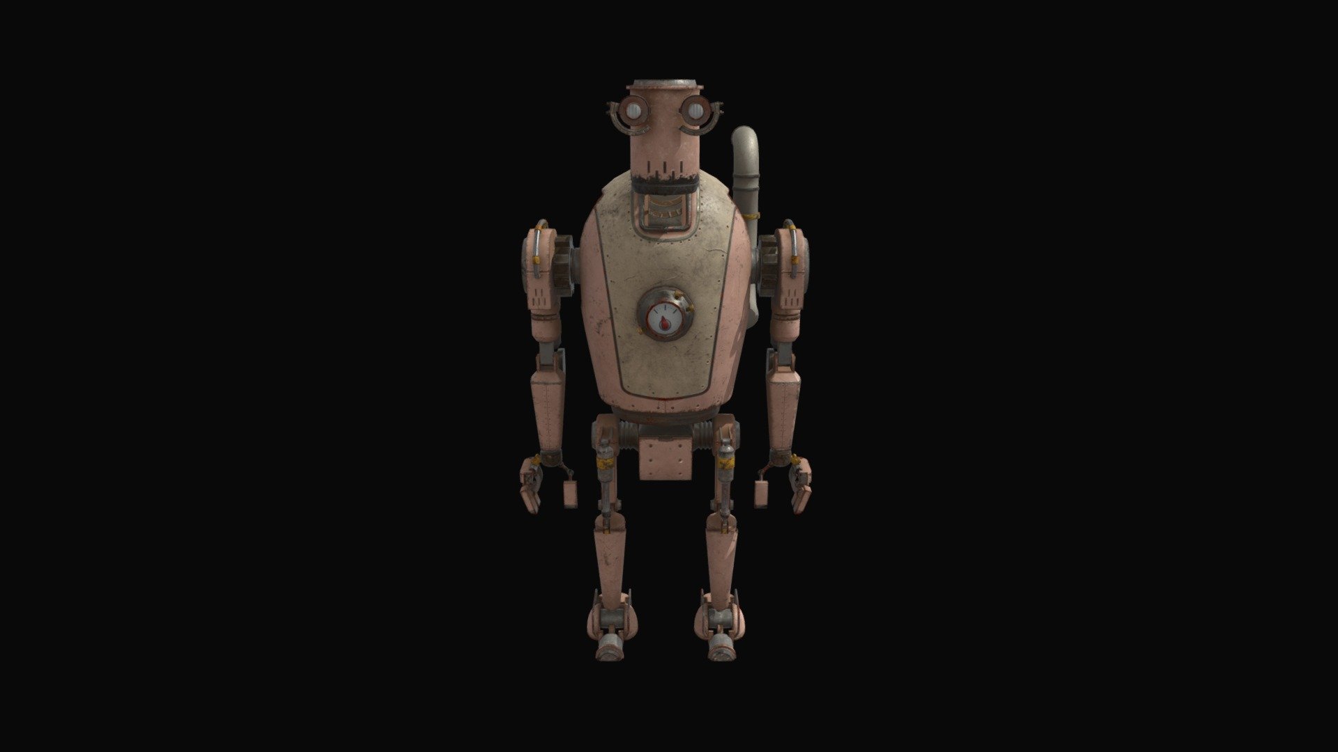 Pascal from Nier Automata - 3D model by Esponja (@esponja.multimedial ...