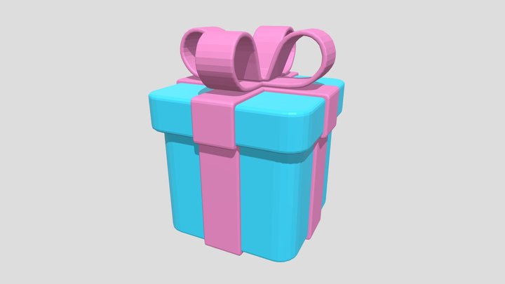 Gift box 3D Model