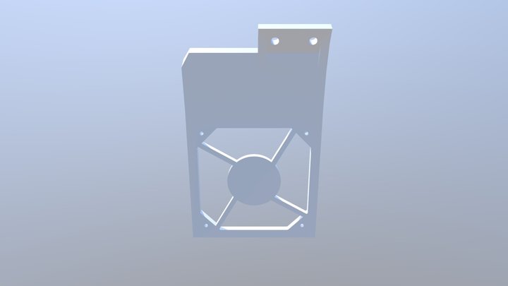 Fan Mount Rev2 3D Model