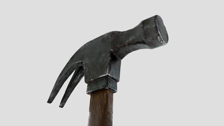 Old Hammer 3D Model
