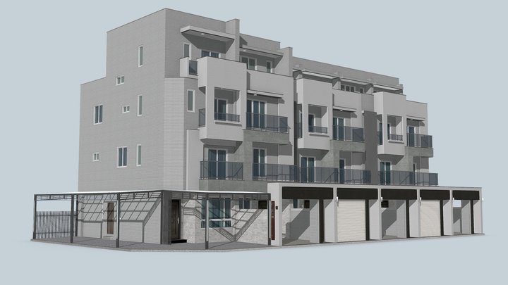 優學8-B16&B21 3D Model