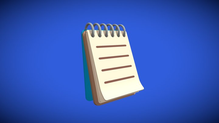 Icon Texteditor 3D Model
