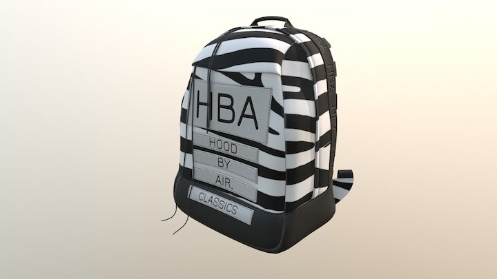 HBA Backpack 3D Model