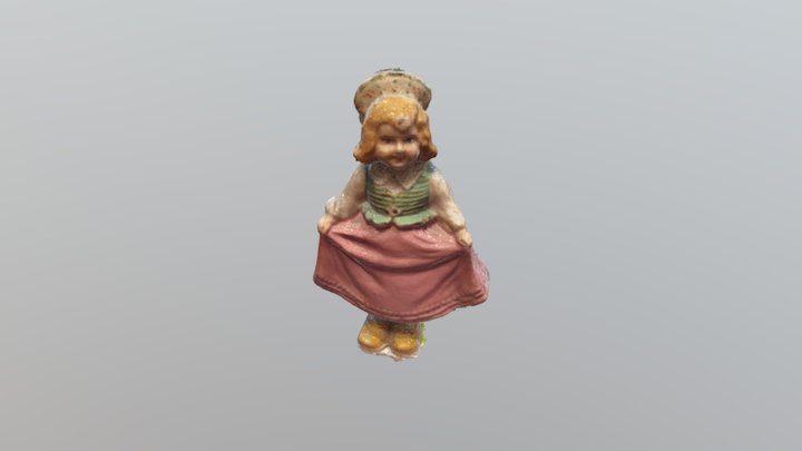 PhotoScan Test - Doll subject 3D Model