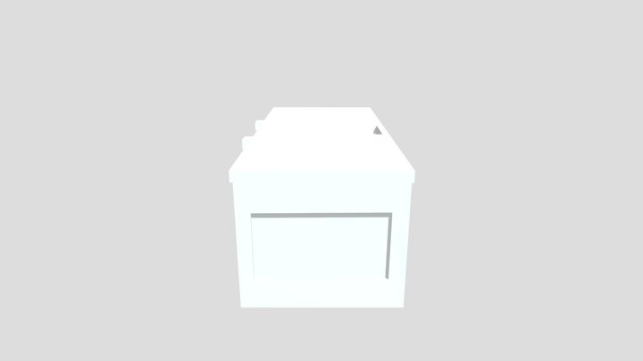 toy box chest 3D Model