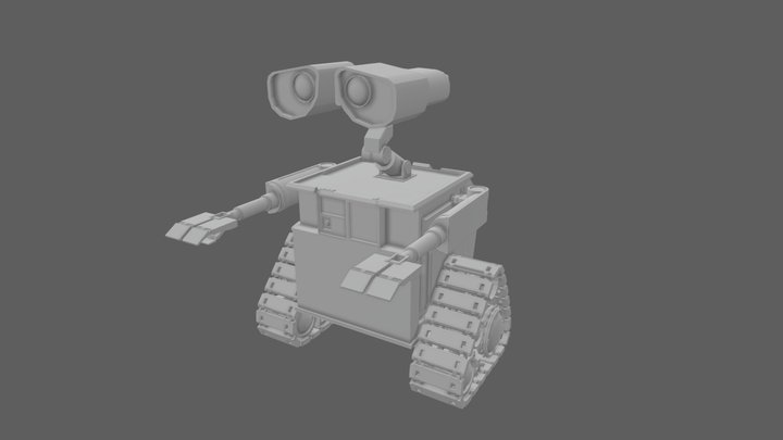 Wall-E Draft 3D Model