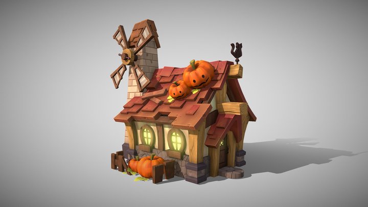 Farmer’s house - University Assignment 3D Model